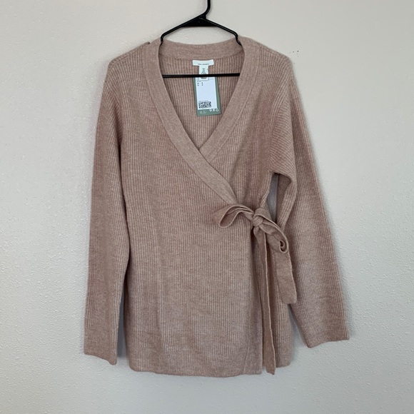 H&M Sweaters - H&M Soft Maternity Wrap Sweater Top Size Small